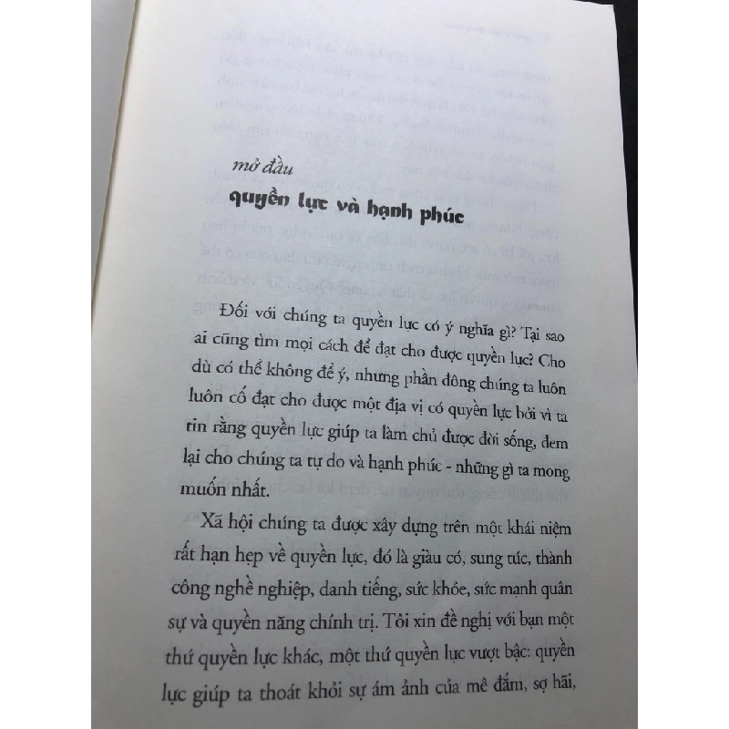 Quyền lực đích thực 2020 mới 90% bẩn nhẹ bụng sách Thích Nhất Hạnh HPB1107 KỸ NĂNG 351859