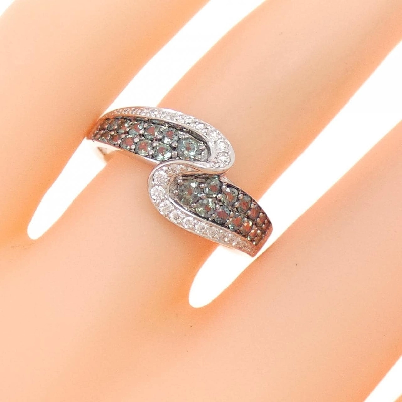 Nhẫn Alexandrite K18WG 0.55CT - Hàng hiệu Authentic 673290