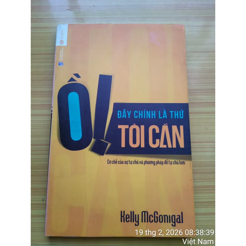 Ồ! Đây Là Thứ Tôi Cần - Kelly MCGonigal 907842