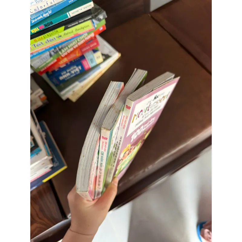 Combo 3 sách Học Montessori – 100 Hoạt Động Montessori Cho Trẻ - K3 1008047