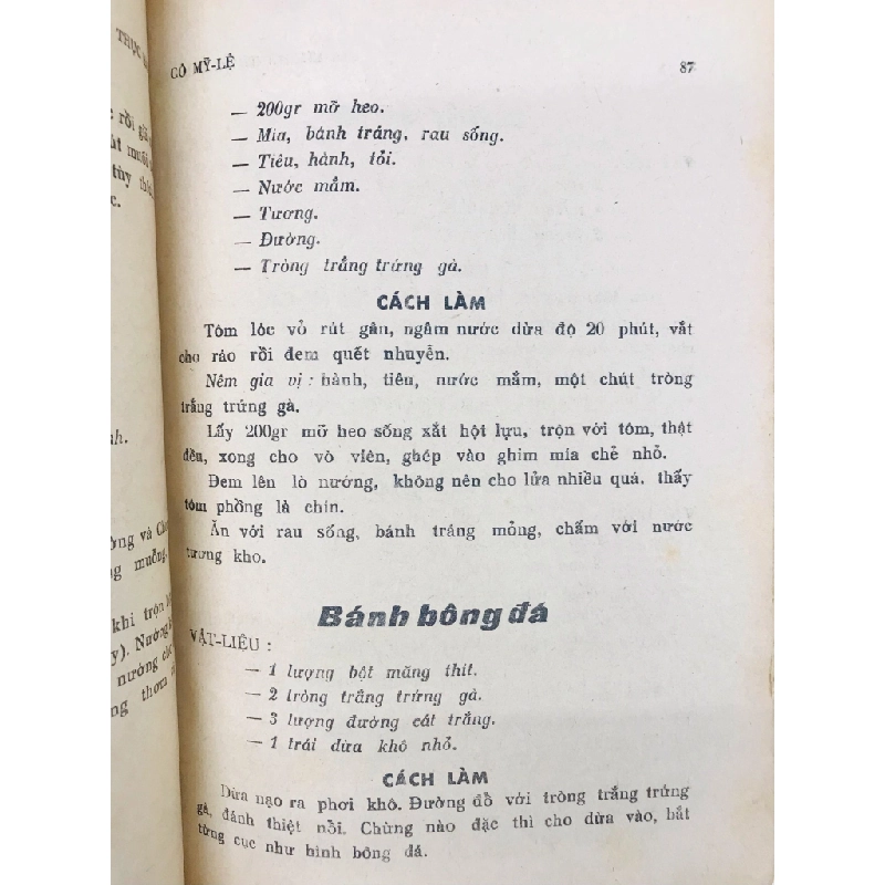 Gia chánh thực hành - Cô Mỹ Lệ 125702