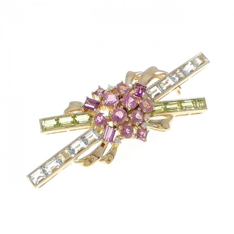 Brooch đá màu Tasaki 665381