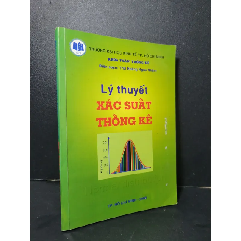 [Sách Cũ SCGR] Lý thuyết xác suất thống kê mới 90% bẩn nhẹ 2009 Hoàng Ngọc Nhậm HCM2205 GIÁO TRÌNH, CHUYÊN MÔN 680515