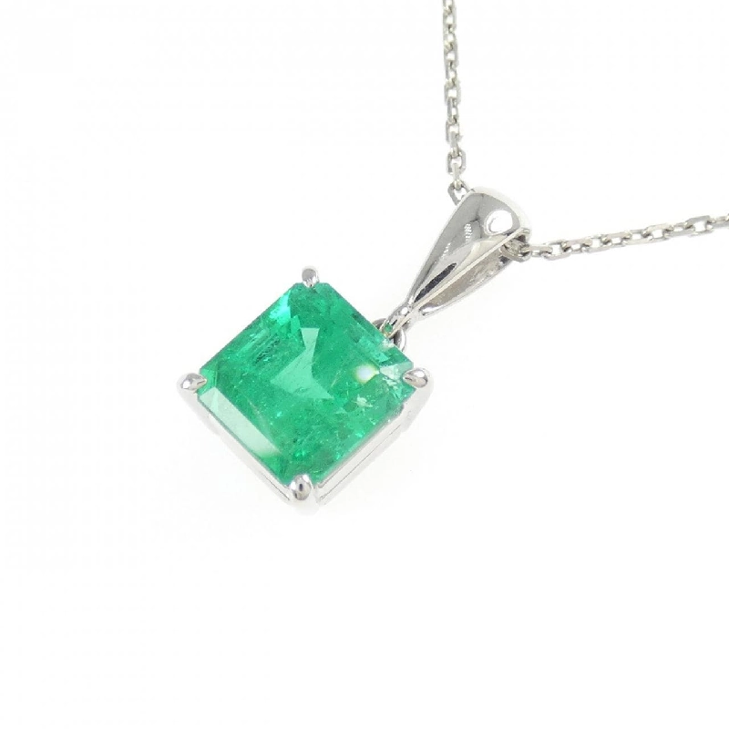 Dây chuyền Emerald Tasaki 2.33CT xuất xứ Colombia - Hàng hiệu Authentic 839260