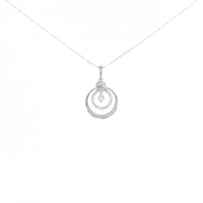 K18WG Dây chuyền kim cương 0.18CT - Hàng hiệu Chính hãng 864228