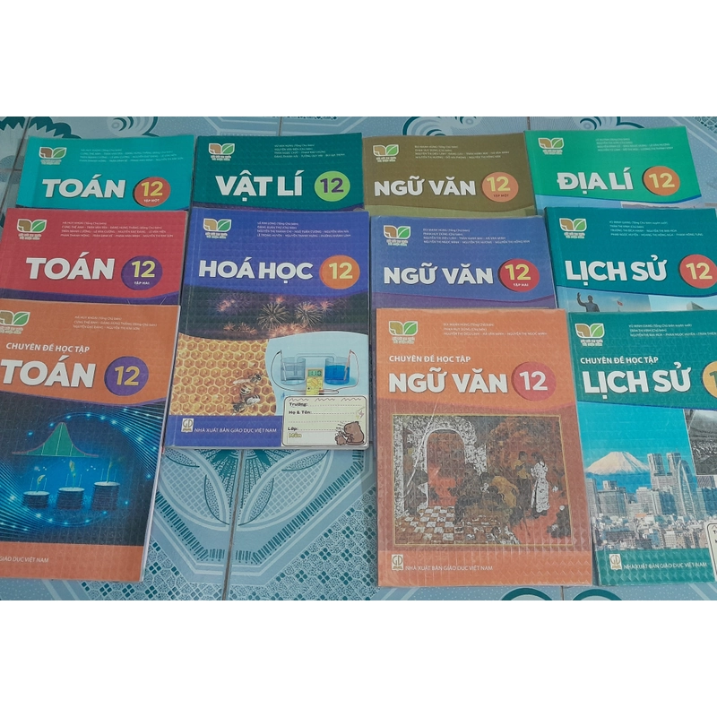 SGK LỚP 12 ( KNTT ) - TOÁN LÝ HÓA VĂN SỬ ĐỊA 500178