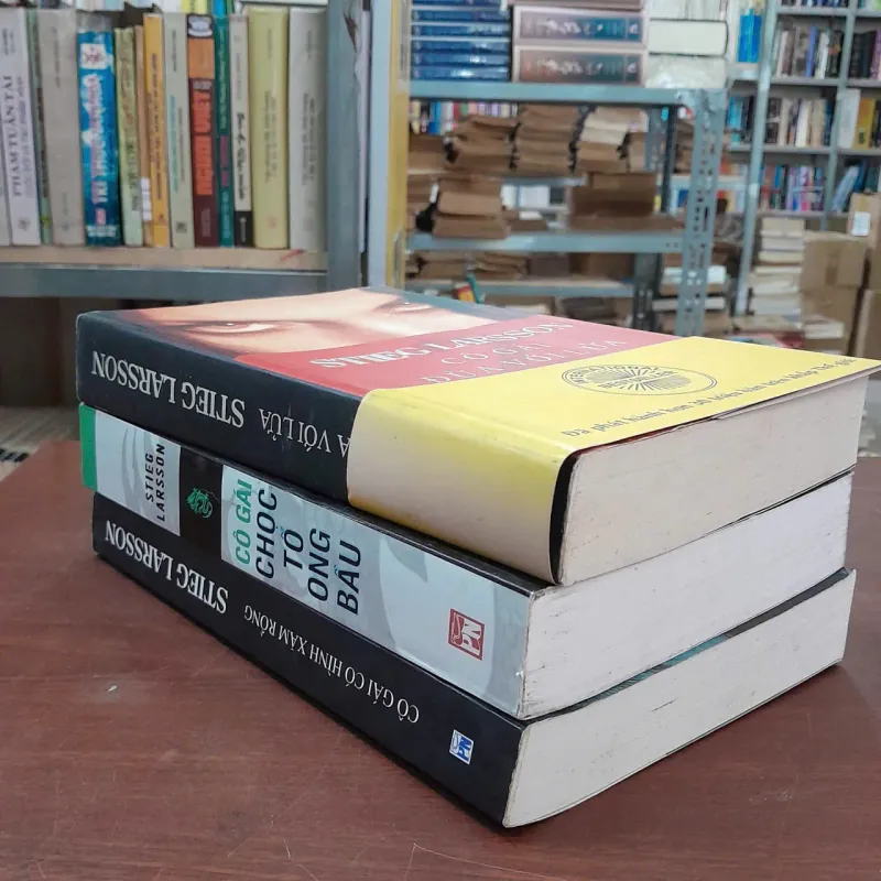 CÔ GÁI CÓ HÌNH XĂM RỒNG, CÔ GÁI CHỌC TỔ ONG BẦU, CÔ GÁI ĐÙA VỚI LỬA - STIEG LARSSON 367286