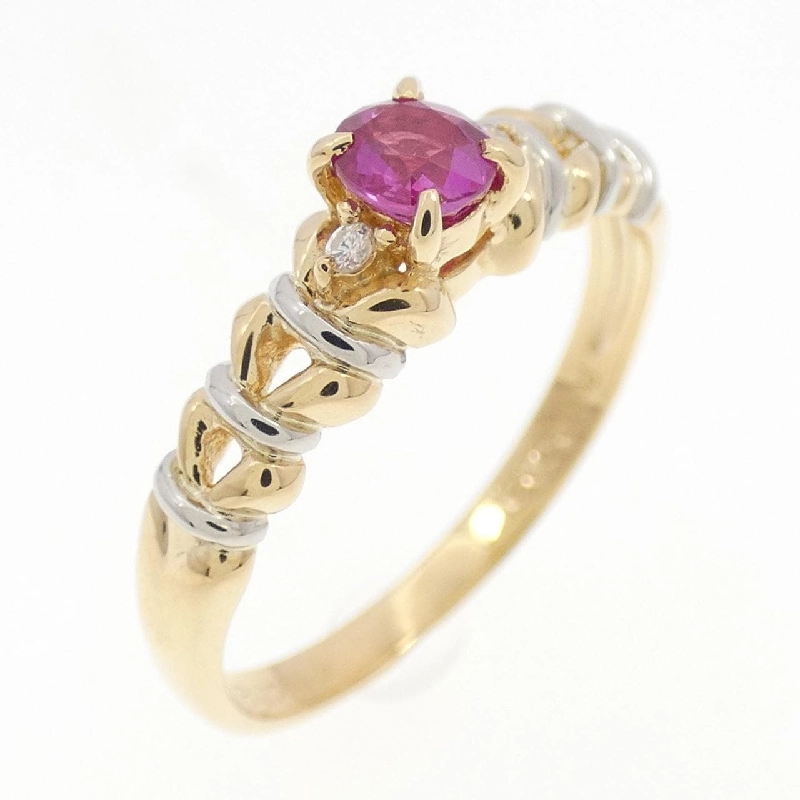 Nhẫn Ruby K18YG/PT900 0.28CT - Hàng hiệu Chính hãng 854858