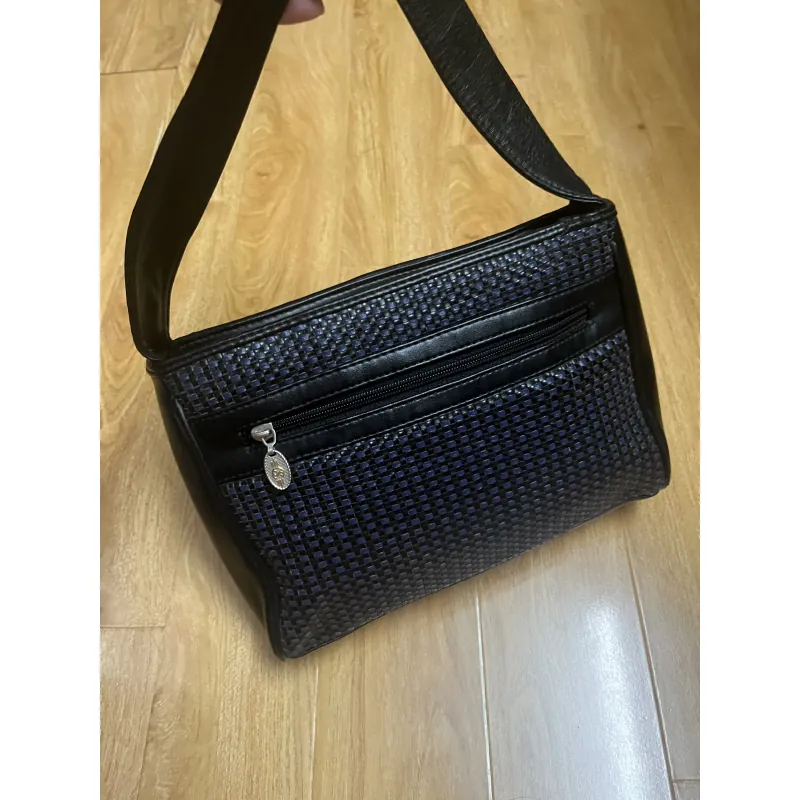 Túi nữ 26*19*7 da thật đan 2hand 992595