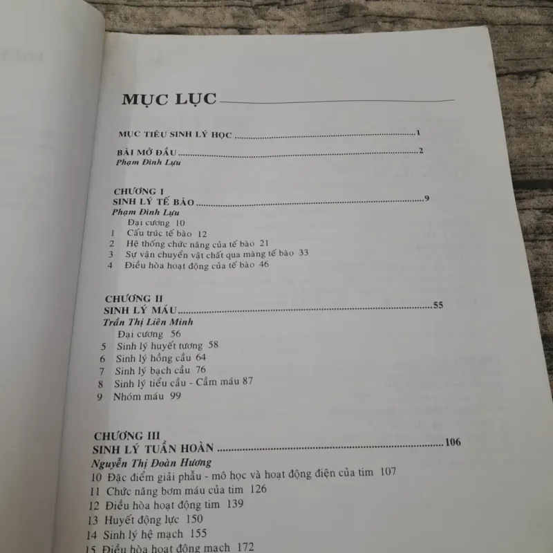 SINH LÝ HỌC Y KHOA- Tập 1-Giáo sư PHẠM ĐÌNH HỰU -ĐH Y Dược HCM  778118