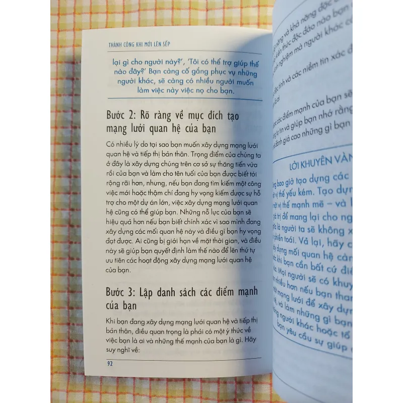 THÀNH CÔNG KHI MỚI LÊN SẾP • Thuộc bộ sách Bước Đến Thành Công 751851