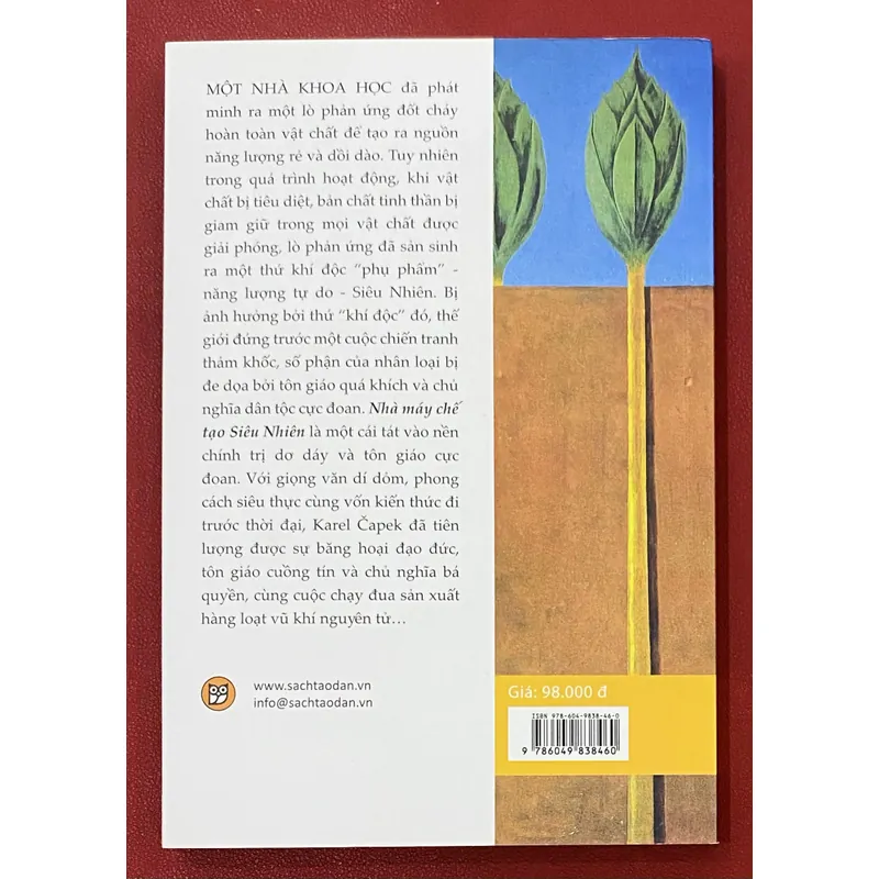 Nhà máy chế tạo siêu nhiên - Karel Capek 598791