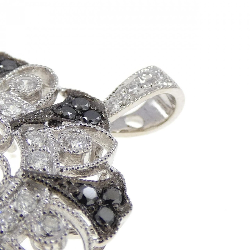 K18WG/K18BG Kim cương Brooch 0.37CT - Hàng hiệu Chính hãng 869323