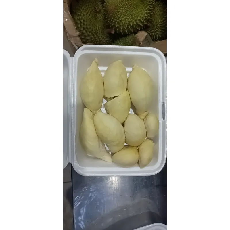 Quả sầu riêng tươi trái cây nhiệt đới màu vàng đậm, vỏ sần sùi, thịt ngọt 735657