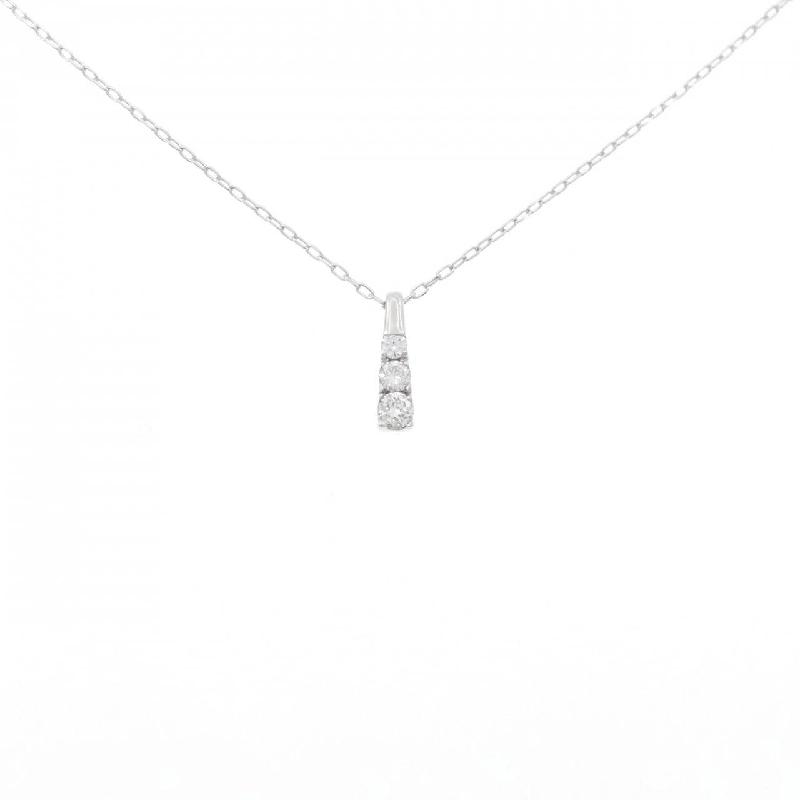 K18WG Dây chuyền kim cương 0.20CT - Hàng hiệu Chính hãng 862487