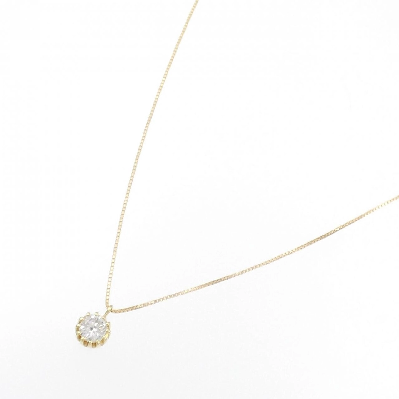 K18YG Dây chuyền kim cương 0.316CT - Hàng hiệu Chính hãng 867390