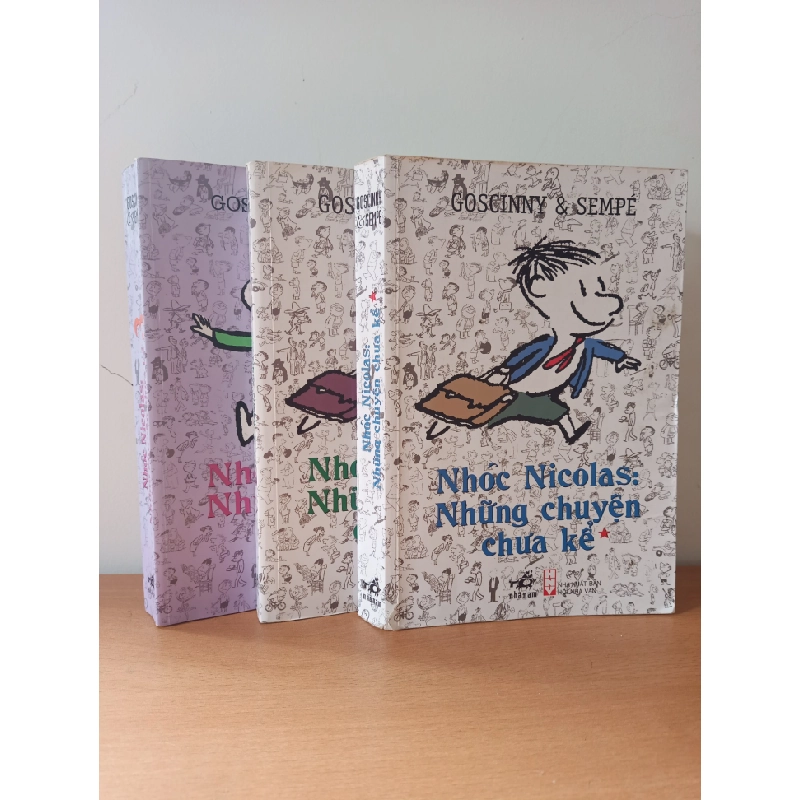 [Phiên Chợ Sách Cũ] Bộ 3 Cuốn Nhóc Nicolas (2015, 2016) - Goscinny, Sempé S2508 544595