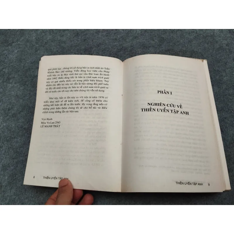 NGHIÊN CỨU VỀ THIỀN UYỂN TẬP ANH - LÊ MẠNH THÁT 936828