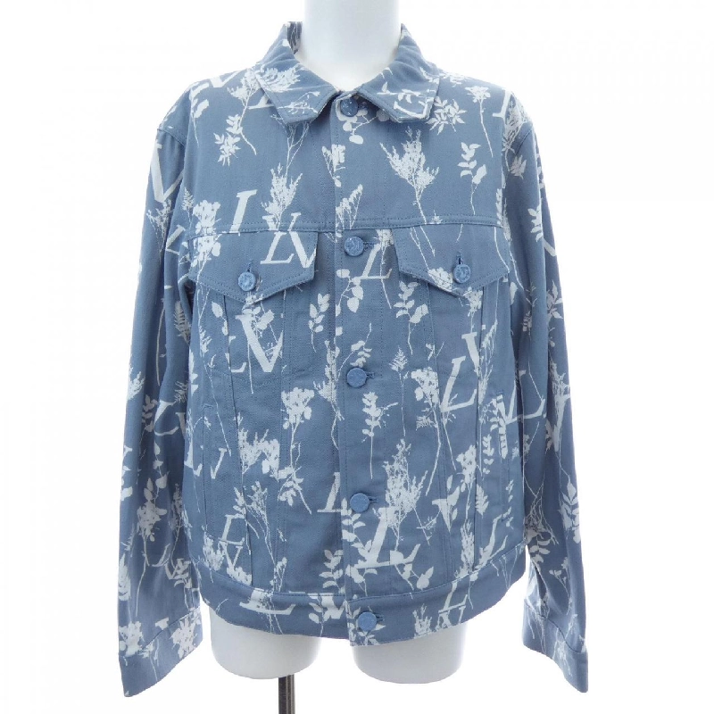 Áo khoác denim DNA lá của LOUIS VUITTON HNA59WNF1 - Hàng hiệu Authentic 893099