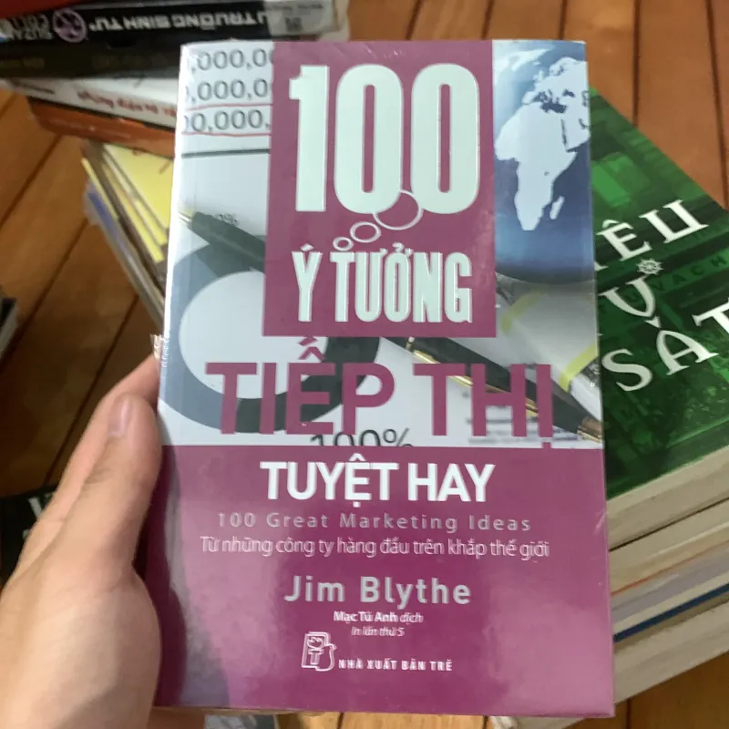 100 ý tưởng tiếp thị tuyệt hay sách mới 100% 754155