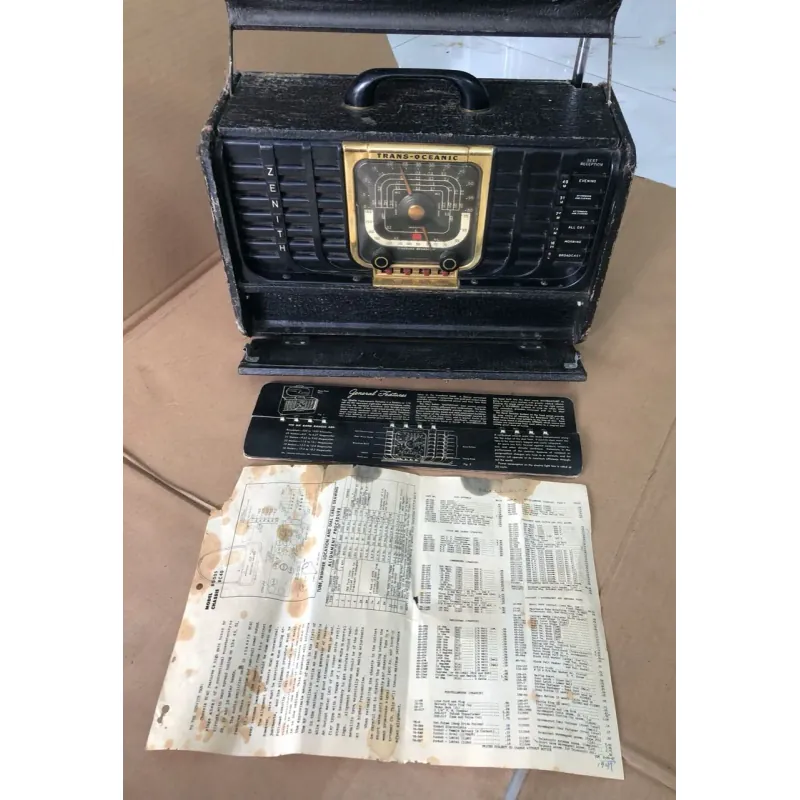 Đài xưa ZENITH năm sản xuất 1947  m1 960927