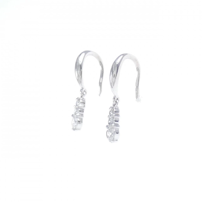 K18WG Bông tai kim cương 0.20CT - Hàng hiệu Chính hãng 869506