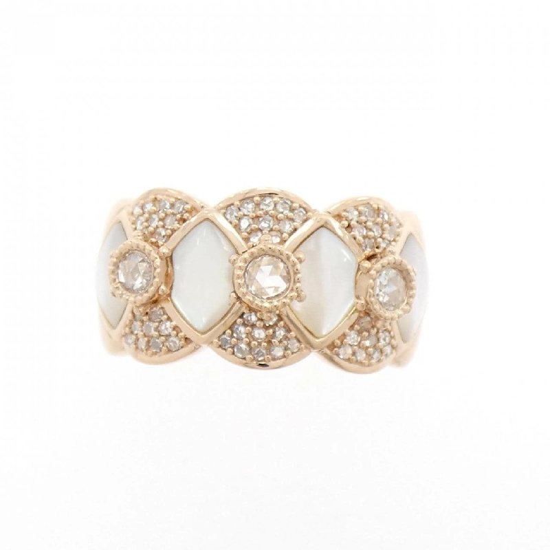 Nhẫn Mẹ Ngọc Trai K18PG - Hàng hiệu Authentic 849994