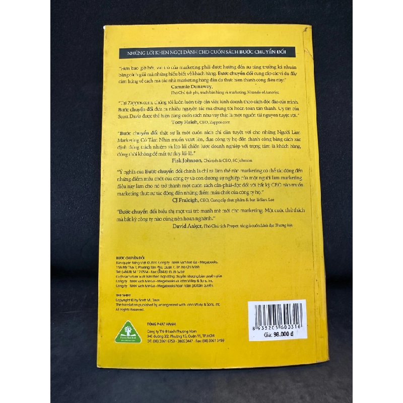 Bước chuyển đổi The shift Scott M. Davis New 80% SBM.VH1104 342939
