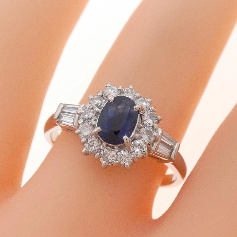 Nhẫn Sapphire PT900 0.55CT - Hàng hiệu Chính hãng 853299