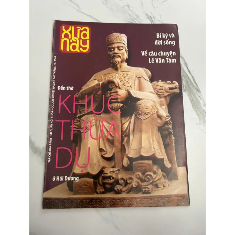 Tạp chí Xưa & Nay số 340 (9/2009) - Hội KH Lịch sử VN - Tạp chí/Lịch sử 701150