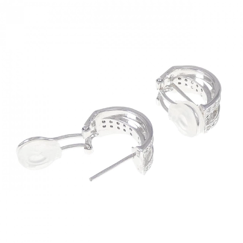 K18WG Bông tai/Khuyên tai kim cương 0.86CT - Hàng hiệu Chính hãng 873164