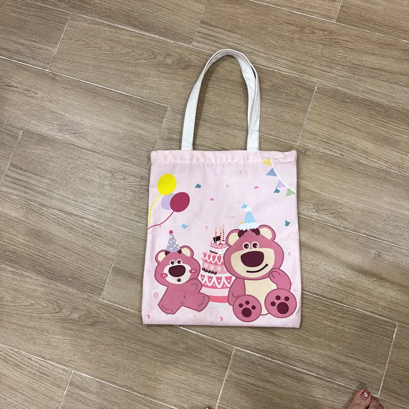 Túi tote hồng gấu dâu 1026366