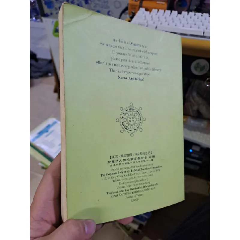 Pháp ngữ của hòa thượng Tịnh Không Song ngữ Anh Việt 2007 mới 80% ố TÂM LINH - TÔN GIÁO - THIỀN HCM1809 560904