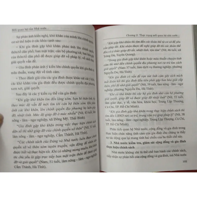 MỐI QUAN HỆ CỦA NHÀ NƯỚC, CỘNG ĐỒNG & GIA ĐÌNH Ở NƯỚC TA HIỆN NAY 690732