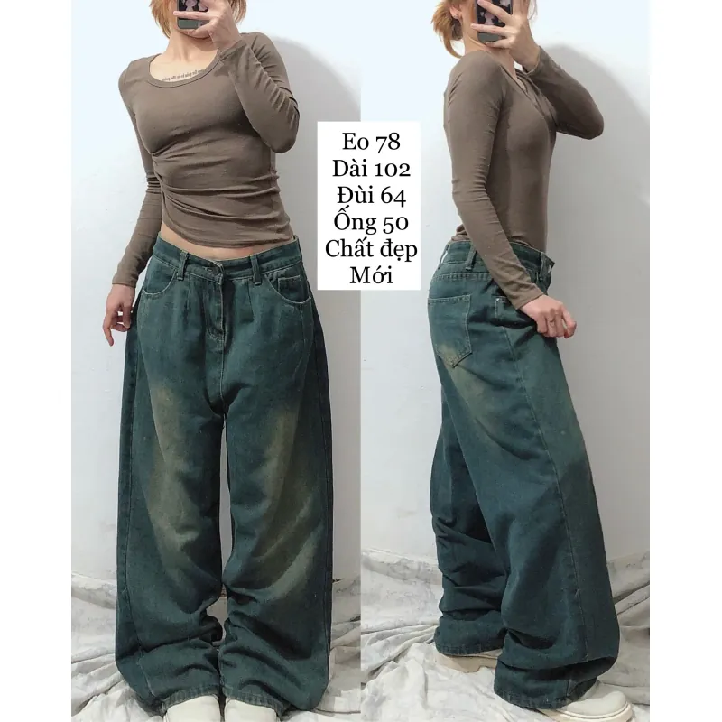 Quần jeans suông  999834