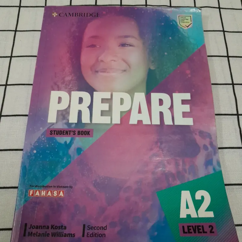 Sách Cambridge PREPARE A2 Level 2 Student's Book. 2nd. Tg Joanna Kosta & Melanie Williams 674708