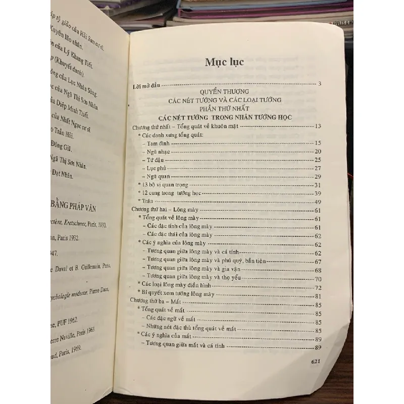 Nhân tướng học – Hy Trương 571577