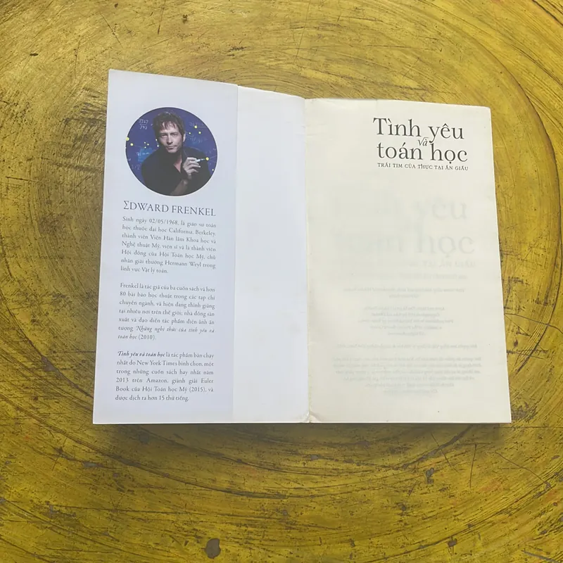TÌNH YÊU VÀ TOÁN HỌC TRÁI TIM CỦA THỰC TẠI ẨN DẤU- FRENKEL 704047
