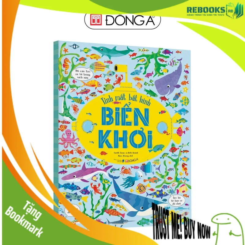 (TẶNG BOOKMARK) Tinh mắt bắt hình: Biển khơi - 60 Sách thiếu nhi 954019