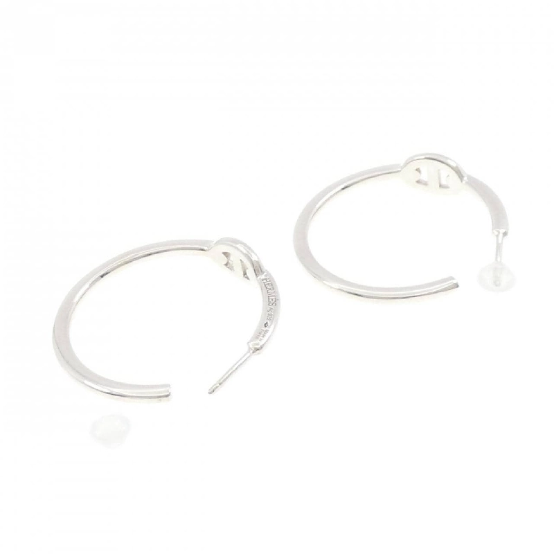 Bông tai nhỏ Hermès Chaine d'Ancre - Hàng hiệu Authentic 843423