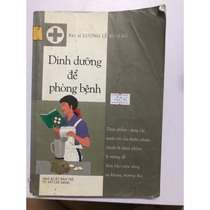 DINH DƯỠNG ĐỂ PHÒNG BỆNH - 263 trang, nxb: 2002 305872