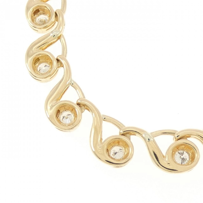 K18YG Dây chuyền kim cương 2.00CT - Hàng hiệu Chính hãng 860726