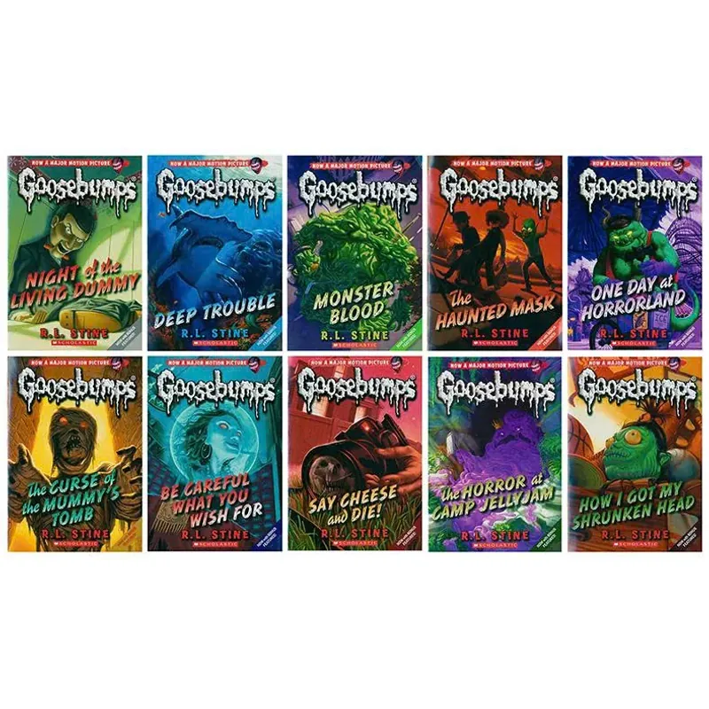 Bộ truyện Goosebumps (10 cuốn nhập) 565466