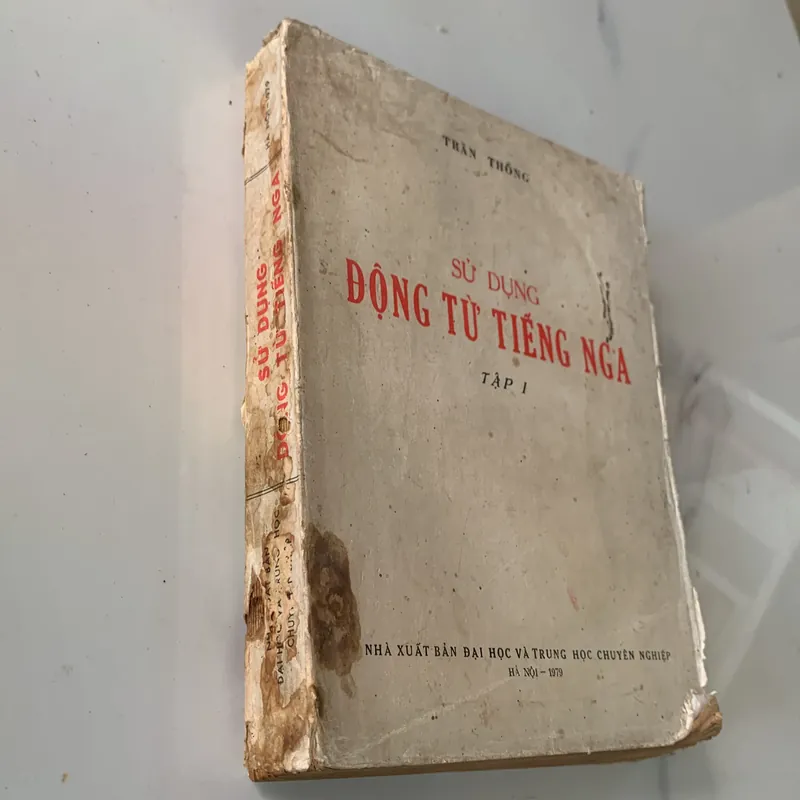 Học tiếng Nga: Sử dụng động từ tiếng Nga, Trần Thống  708469