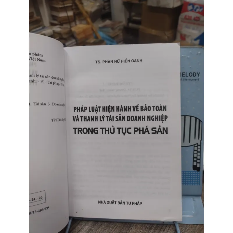 Sách: Pháp luật hiện hành về bảo toàn và thanh lý TS DN trong thủ tục phá sản (A3) 722929