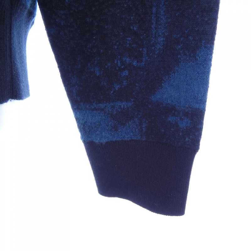 Louis Vuitton LOUIS VUITTON Damier Salt Jacquard Crew Neck HLN14WET6 Áo len - Hàng hiệu Chính hãng 884346