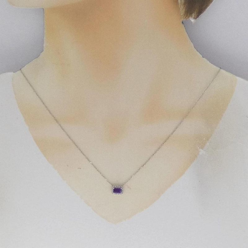 PT Amethyst Necklace 0.64CT - Hàng hiệu Authentic 861413