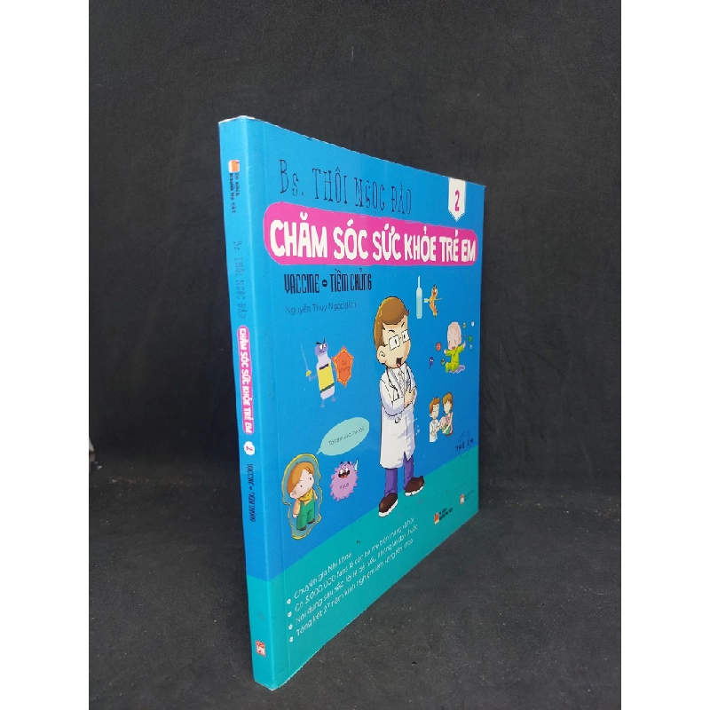 [59K/kg] Chăm sóc sức khỏe trẻ em tập 2 vắc xin tiêm chủng mới 90% sách in màu 2017 HCM1107 365477