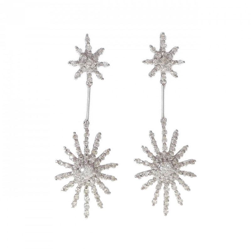 K18WG/K14WG Bông tai kim cương 1.10CT - Hàng hiệu Chính hãng 869273