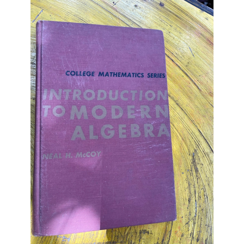 INTRODUCTION TO MODERN ALGEBRA- NEAL H. McCOY 544556